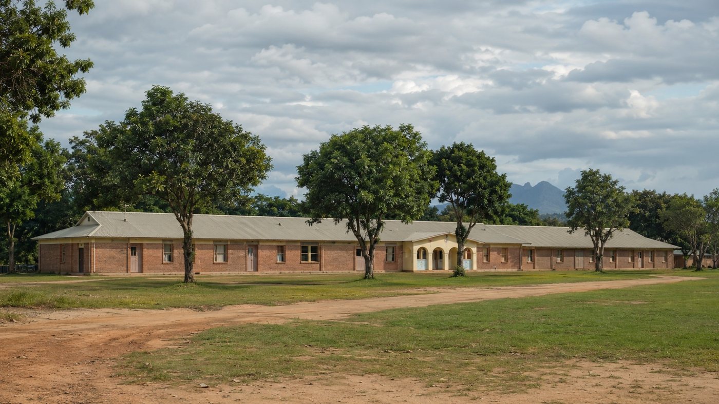 The proposed pilot clinic building, Nampula City